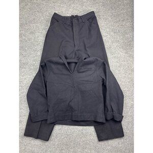 Vintage US Navy Wool Undress Jumper‎ Pants Set Men's 38 Blue Military Uniform